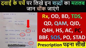 How to read medical prescription Aarogya Setu