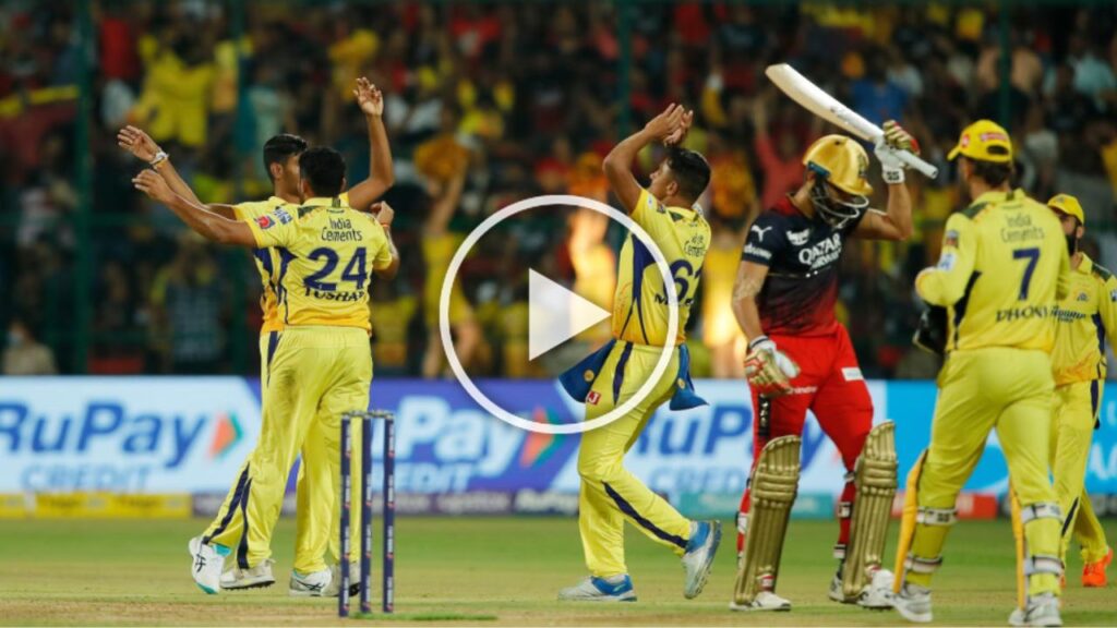 csk vs rcb highlights Watch live IPL cricket