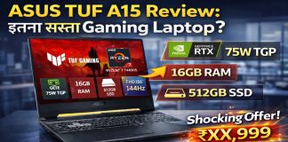 ASUS TUF A15 Review: RTX 3050 और Ryzen 7 के साथ इतना सस्ता Gaming Laptop? खरीदने से पहले ये 3 खामियाँ जान लो! ASUS TUF A15