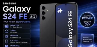 Samsung Galaxy S24 FE 5G: 50MP OIS + 7-Year Updates, 256GB, मोबाइल की दुनिया का बादशाह? Samsung Galaxy S24 FE 5G